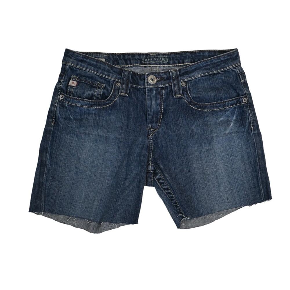 Big Star Womens 28 Maddie 19 Cut Off Jean Shorts